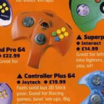 3rd party Nintendo 64 controller ad