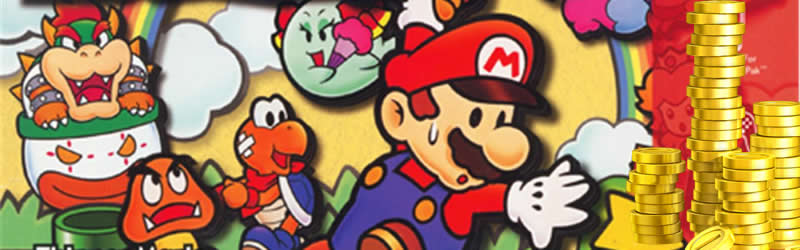Get bonus coins for downloading Paper Mario - N64 Squid.
