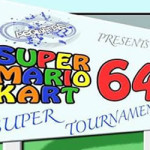 Mario Kart 64 at the Four Quarters pub