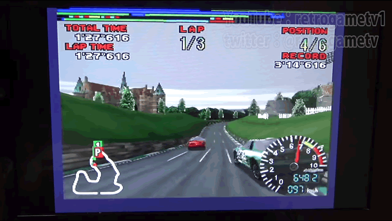 Racing screen