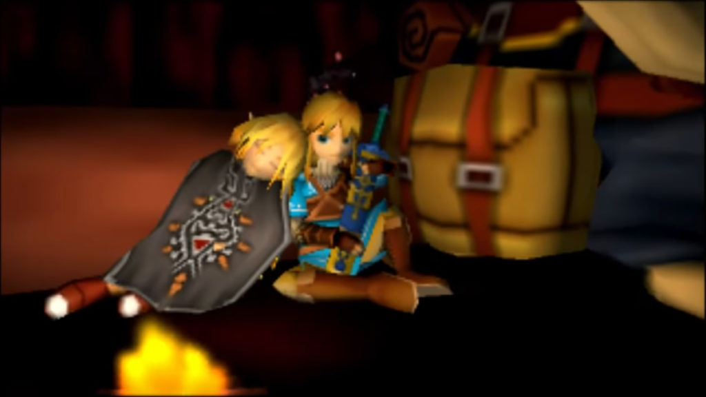 Breath of the Wild 2 trailer was remade in a N64 style - N64 Squid