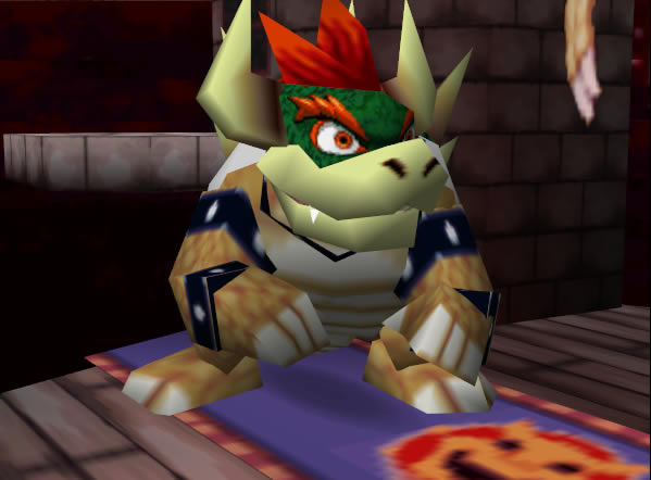 Bowser & Giga Bowser In Smash 64 