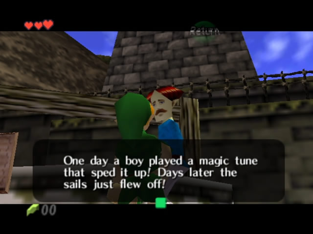 Ocarina of Time walkthrough - Kokiri Forest - Zelda's Palace