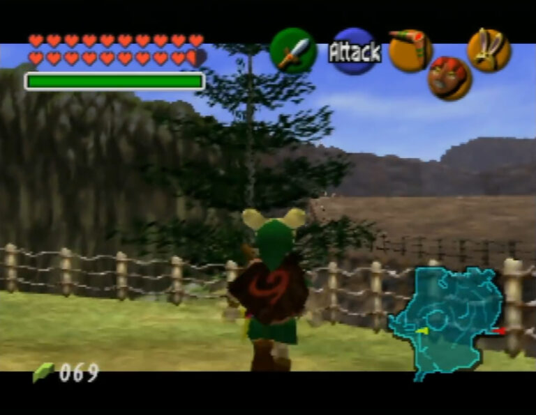 Triforce run in Ocarina of Time N64 Squid