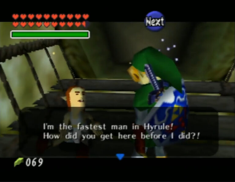 Triforce run in Ocarina of Time N64 Squid
