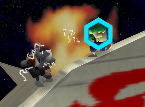 Conker will probably never be officially in Super Smash Bros., but he and  Wolf are now playable in the Smash Remix mod