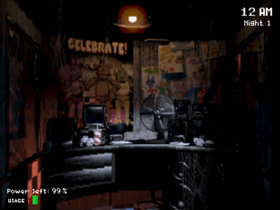 Five Nights at Freddy's Web Edition - Web Port Of Game By Scott